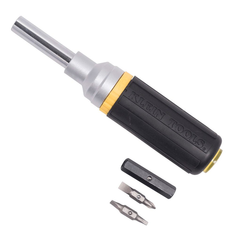 KLEIN TOOLS SCREWDRIVER MULTI-BIT RATCHET T43920