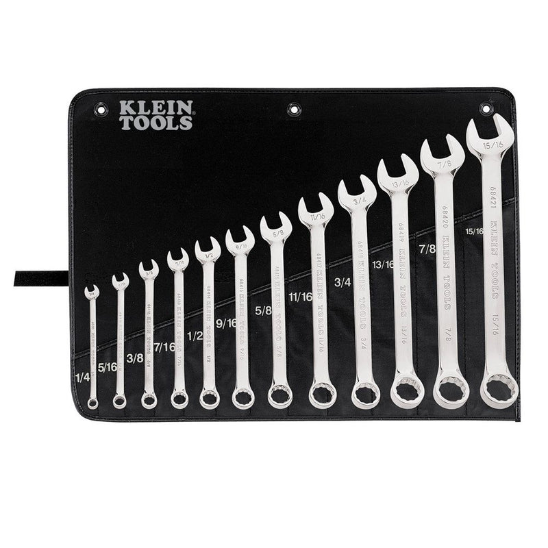 KLEIN TOOLS WRENCH COMB SET 12PC STD  T22151