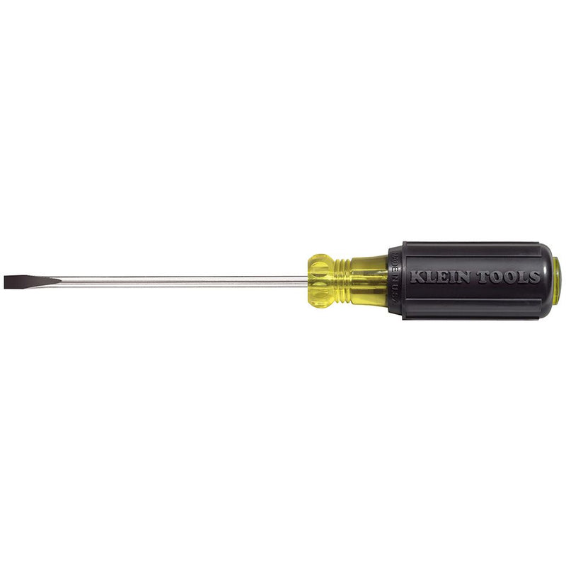 KLEIN TOOLS  601-4  SCREWDRIVER FLAT TIP 0.19X4.00 T34740