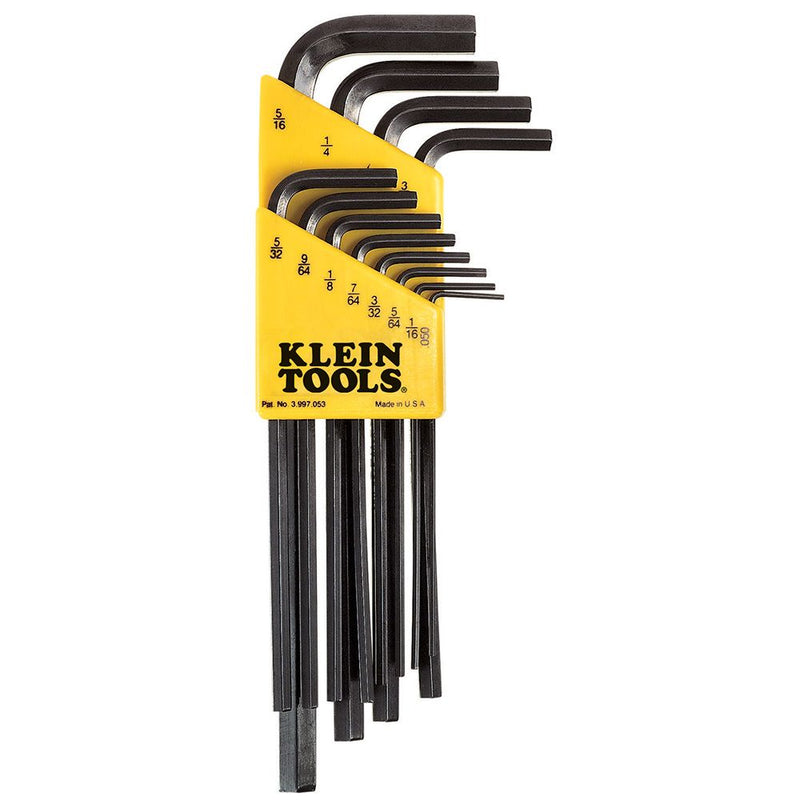 KLEIN TOOLS HEX KEY SET 12PC L-STYLE INCH T41030