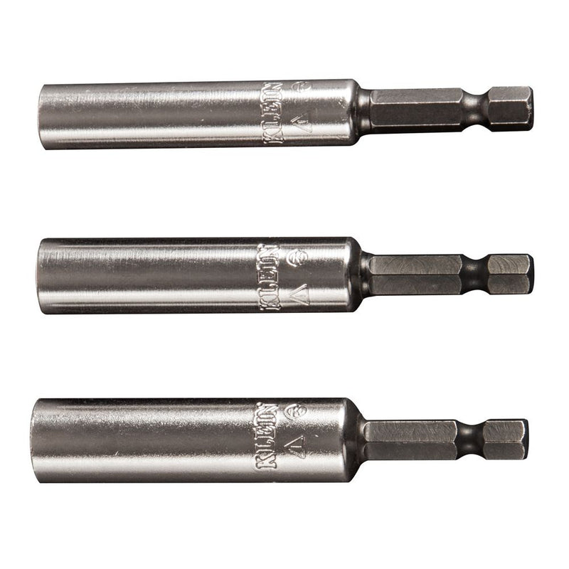POWER NUT DRIVER SET 3PK KLEIN P/N 32759CONTAINS 1/4",5/16" AND 3/8" MAGNETIC