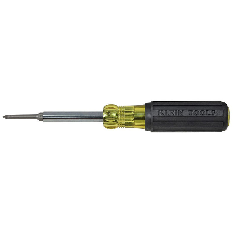 KLEIN TOOLS SCREWDRIVER 6-N-1 EXT REACH T54430