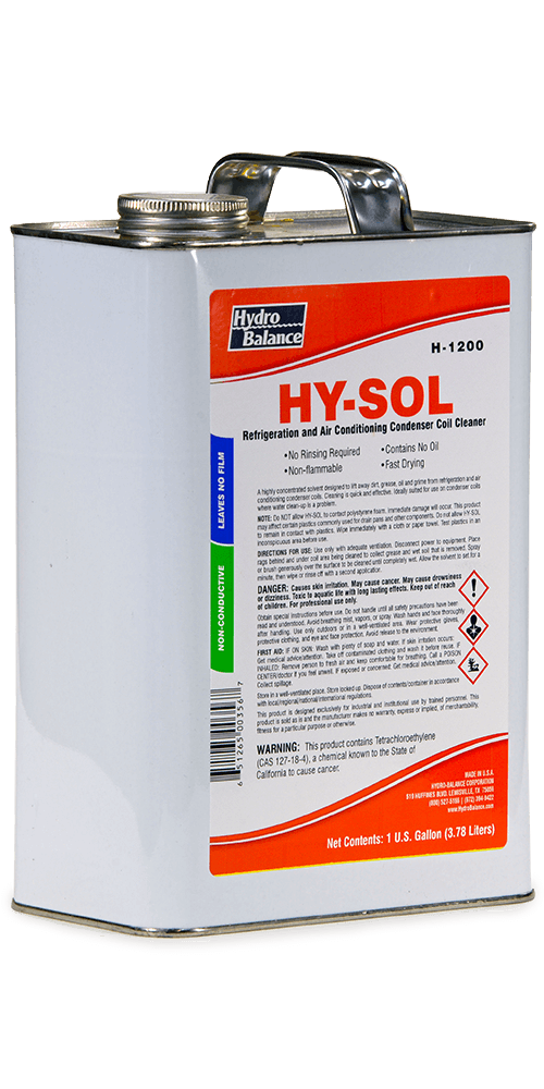 HYDRO BALANCE SOLVENT DEGREASER  P/N H-1200 V29370