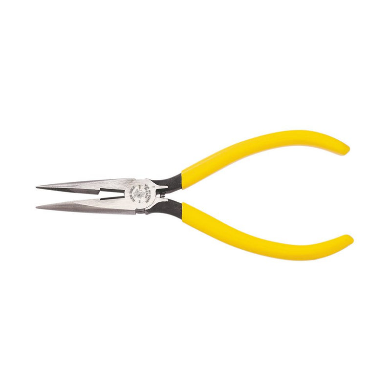 KLEIN TOOLS PLIERS NEEDLE NOSE 6  SIDE CUT T47541
