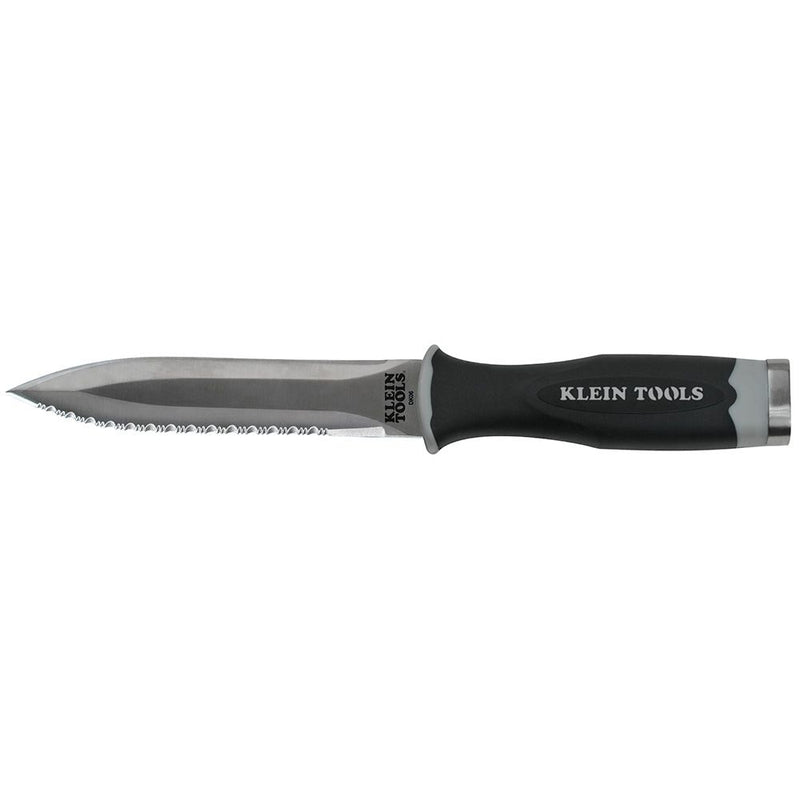 KLEIN TOOLS KNIFE SERRATED DUCT DBL-EDGE T41020