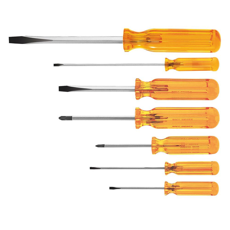 KLEIN TOOLS  85276 7 PIECE COMBINATION SCREWDRIVER SET T52290